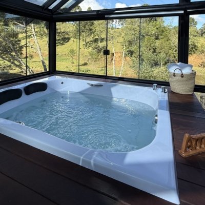 Cabana com Hidro Perto de Curitiba