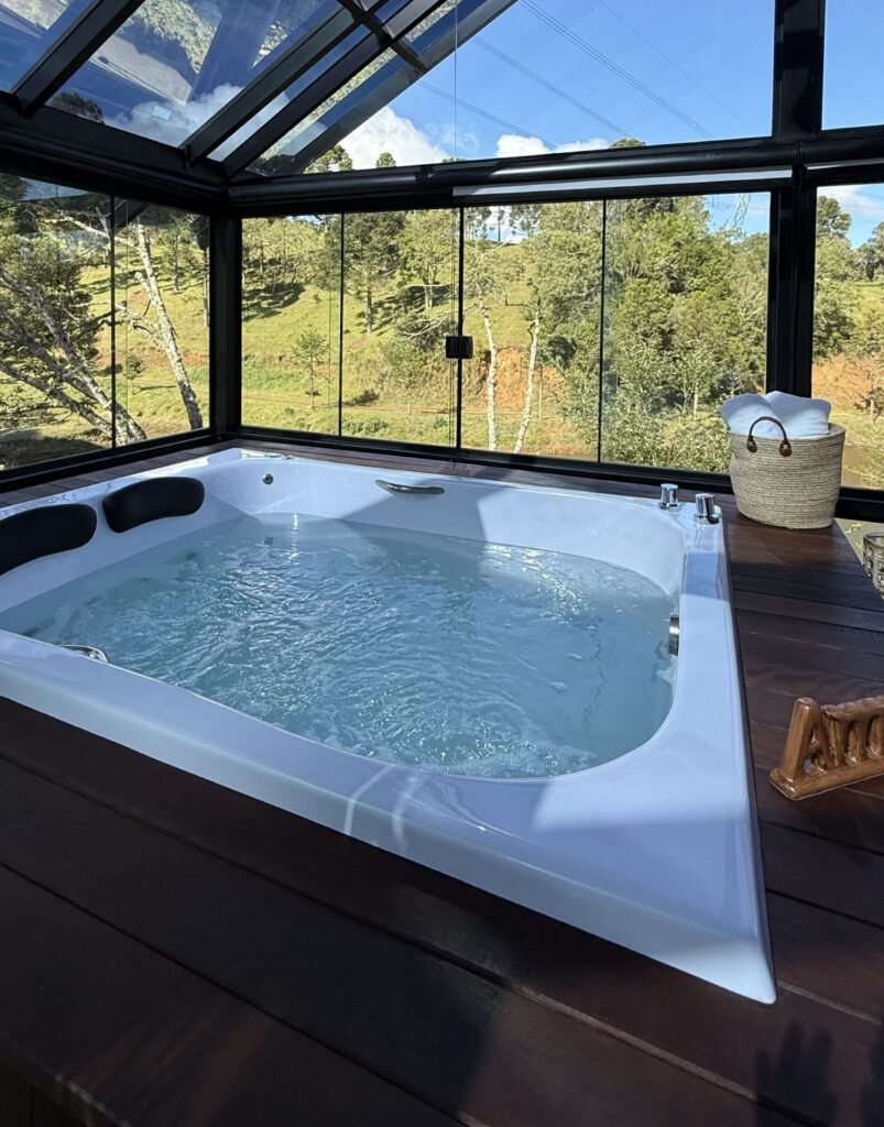 Cabana com Hidro Perto de Curitiba